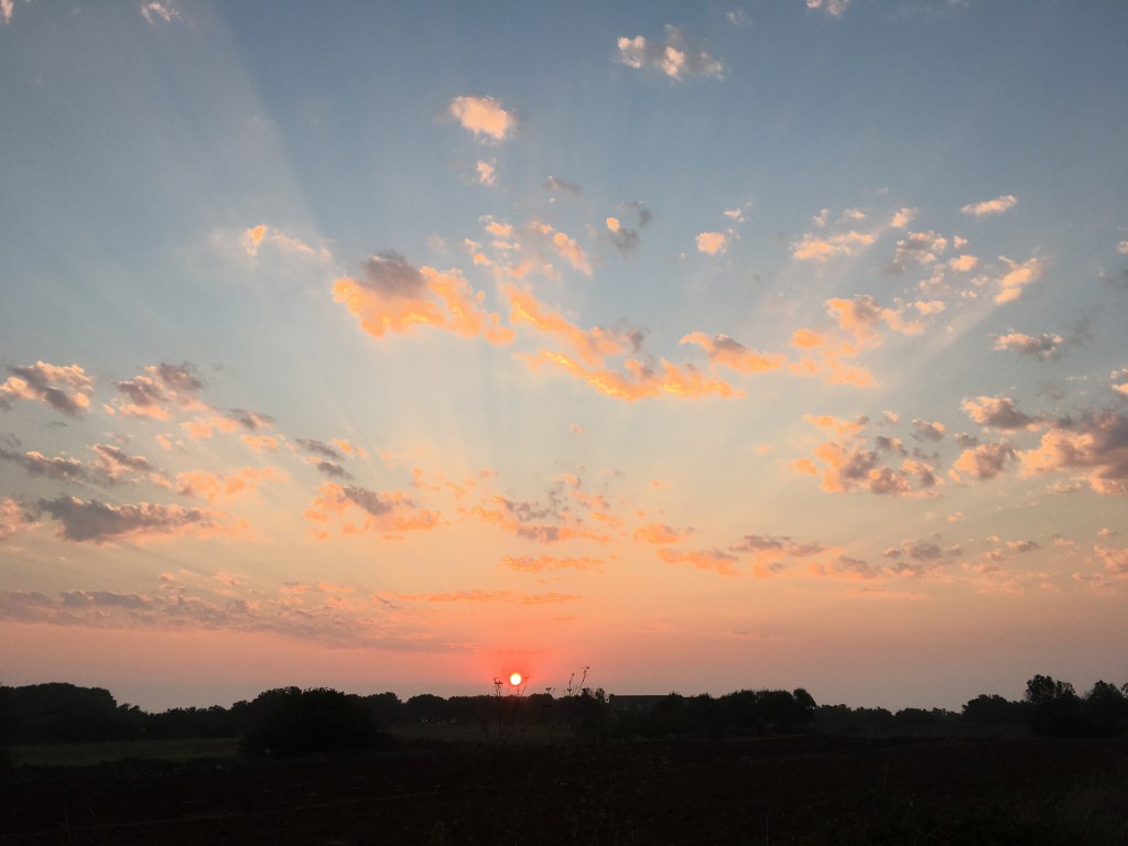 sunrise over Adriatic 